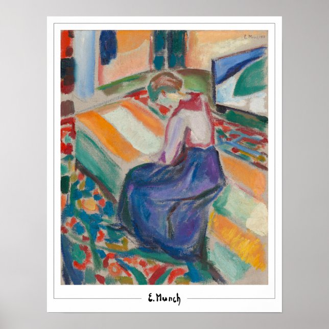 Poster Cartaz de Arte Edvard Munch Zedign #55-3 (Frente)