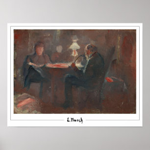 Poster Cartaz de Arte Edvard Munch Zedign #574