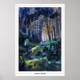 Poster Cartaz de arte Emily Carr Zedign #11