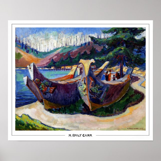 Poster Cartaz de Arte Emily Carr Zedign #2 (Frente)