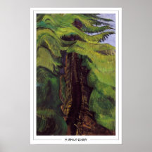 Cartaz de Arte Emily Carr Zedign #383