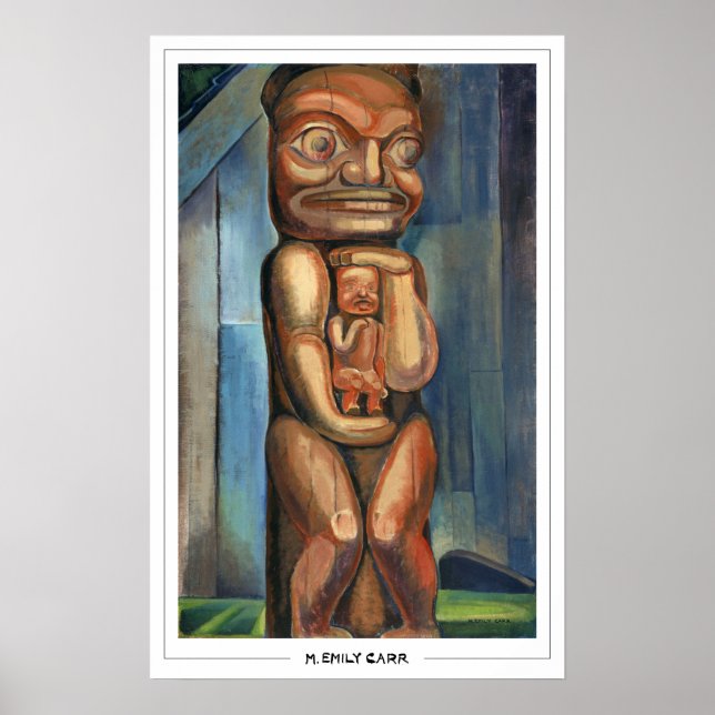 Poster Cartaz de Arte Emily Carr Zedign #4 (Frente)