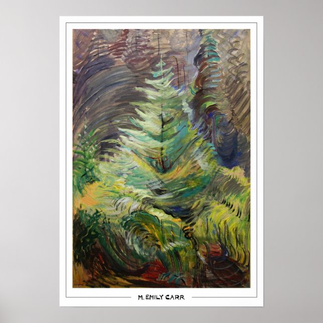 Poster Cartaz de Arte Emily Carr Zedign #64 (Frente)