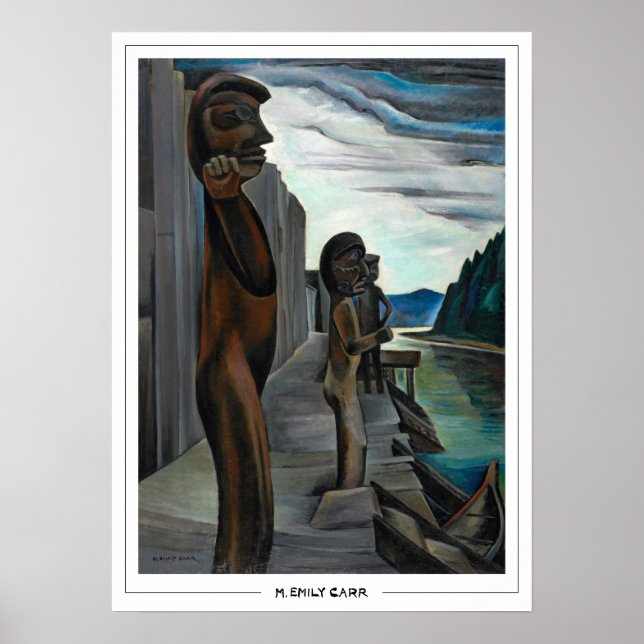 Poster Cartaz de Arte Emily Carr Zedign #9 (Frente)