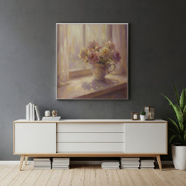 Poster Cartaz de Arte Floral para Parede