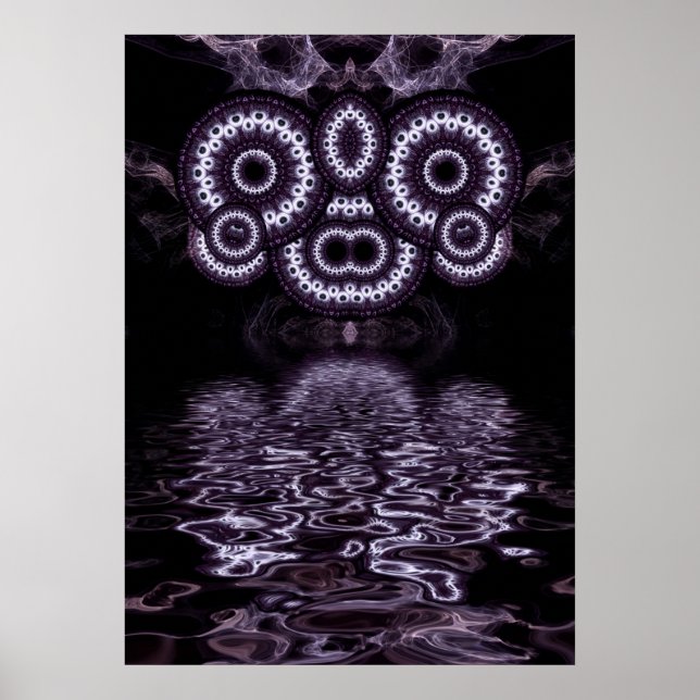 Poster Cartaz de Arte Fractal Ramiana (Frente)