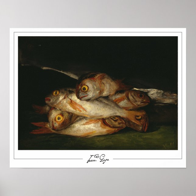 Poster Cartaz de Arte Francisco Goya Zedign #306 (Frente)