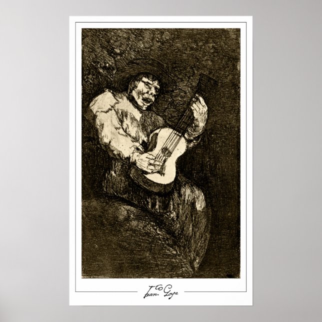 Poster Cartaz de Arte Francisco Goya Zedign #411 (Frente)