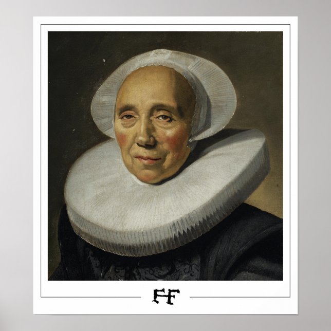 Poster Cartaz de Arte Frans Hals Zedign #164 (Frente)