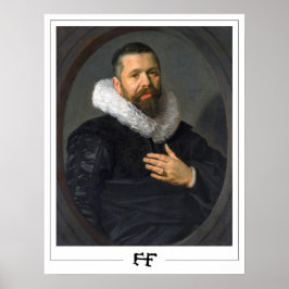 Poster Cartaz de Arte Frans Hals Zedign #294