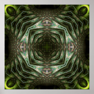 Pôster Cartaz de Arte Geométrica Pendragon