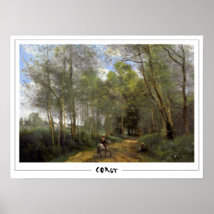 Poster Cartaz de Arte Jean-Baptiste-Camille Corot #502