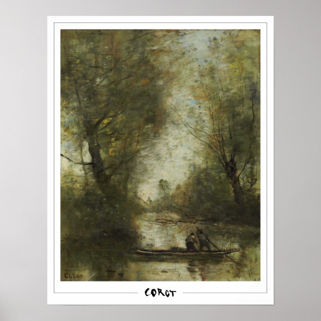 Poster Cartaz de Arte Jean-Baptiste-Camille Corot #512 (Frente)