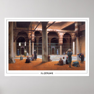 Poster Cartaz de Arte Jean-Léon Gérôme Zedign #297