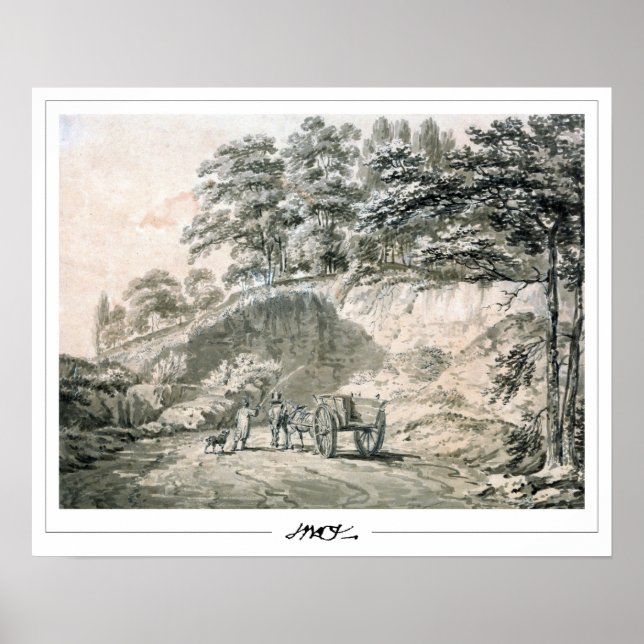 Poster Cartaz de Arte JMW Turner Zedign #242-2 (Frente)
