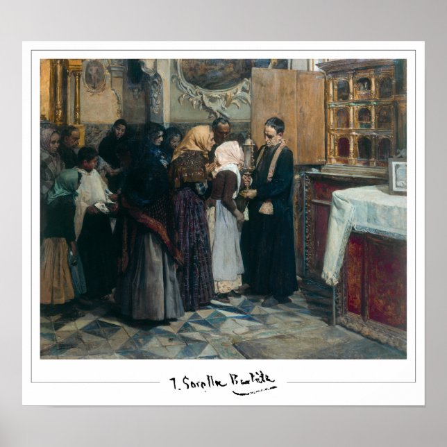 Poster Cartaz de Arte Joaquín Sorolla Zedign #10 (Frente)