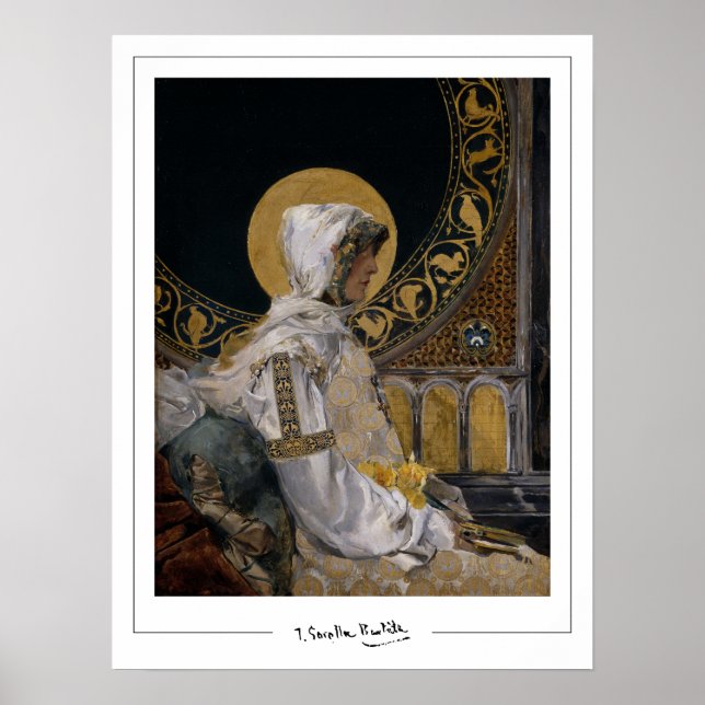 Poster Cartaz de Arte Joaquín Sorolla Zedign #30 (Frente)