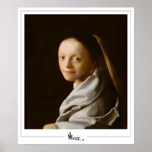 Poster Cartaz de Arte Johannes Vermeer Zedign #21