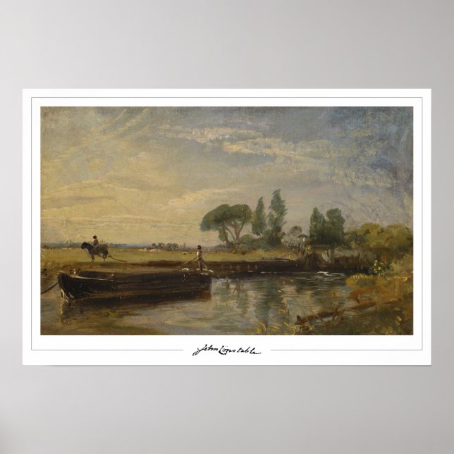 Poster Cartaz de Arte John Constable Zedign #11 (Frente)