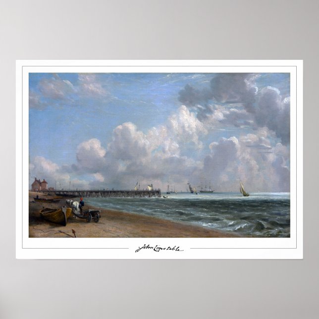 Poster Cartaz de Arte John Constable Zedign #177-2 (Frente)