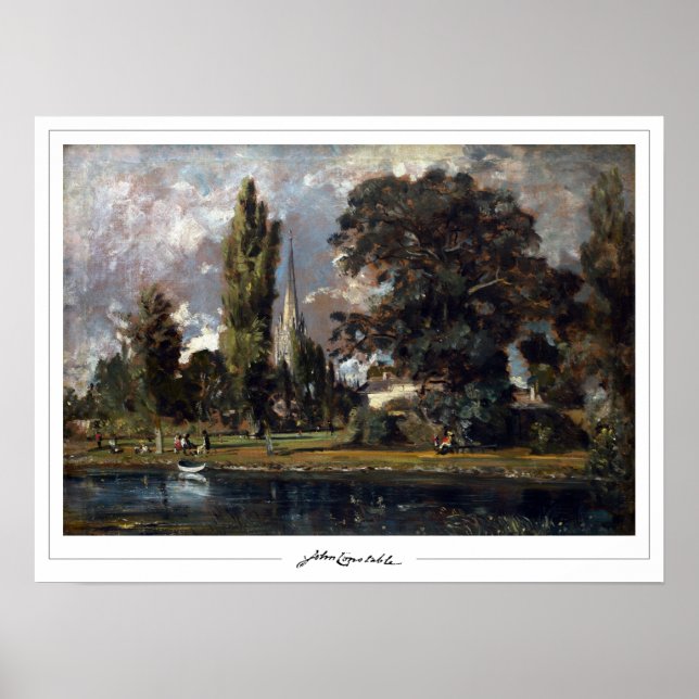 Poster Cartaz de Arte John Constable Zedign #197 (Frente)