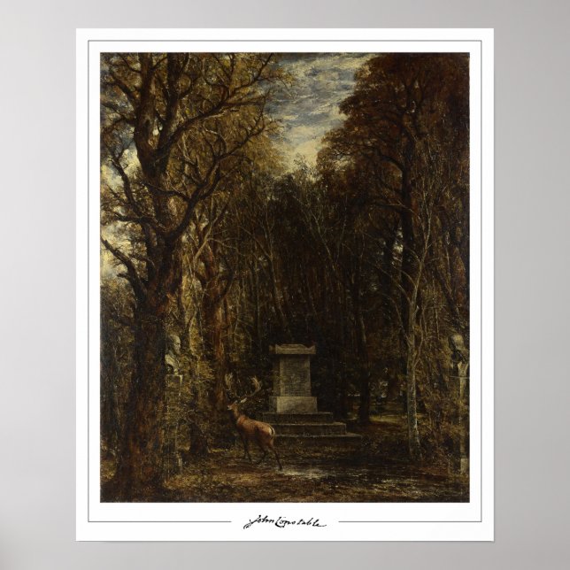 Poster Cartaz de Arte John Constable Zedign #20-2 (Frente)