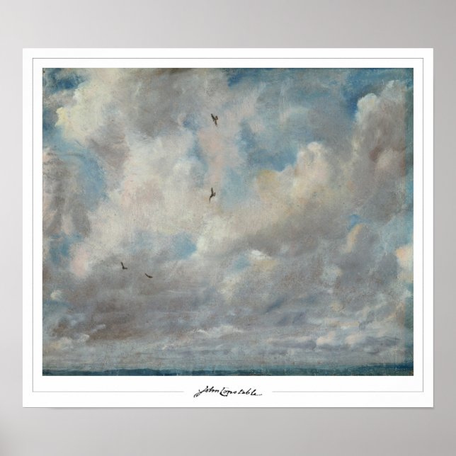 Poster Cartaz de Arte John Constable Zedign #22 (Frente)