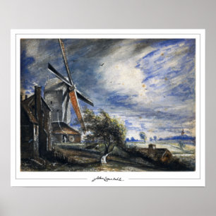 Poster Cartaz de Arte John Constable Zedign #243-2