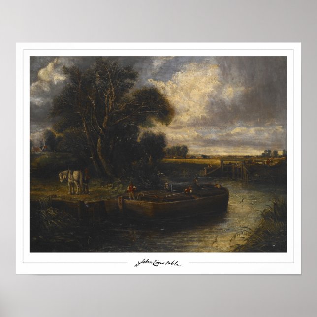 Poster Cartaz de Arte John Constable Zedign #306-2 (Frente)