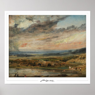 Poster Cartaz de Arte John Constable Zedign #329