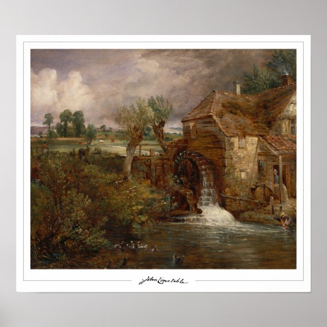 Poster Cartaz de Arte John Constable Zedign #36 (Frente)