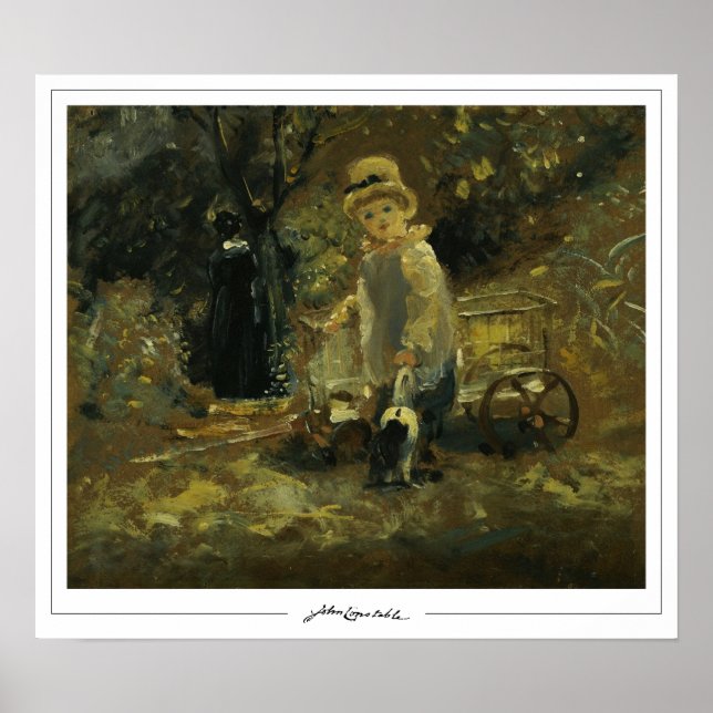 Poster Cartaz de Arte John Constable Zedign #402-2 (Frente)