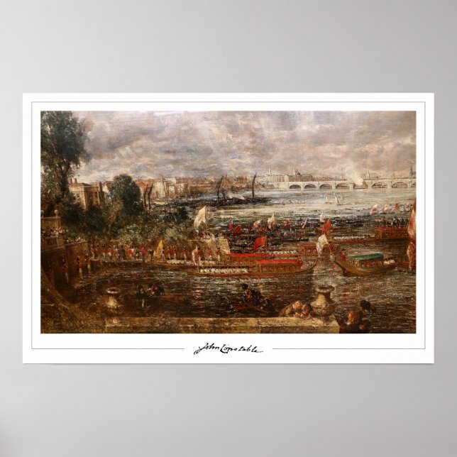 Poster Cartaz de Arte John Constable Zedign #405 (Frente)