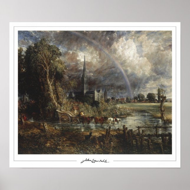Poster Cartaz de Arte John Constable Zedign #520-2 (Frente)