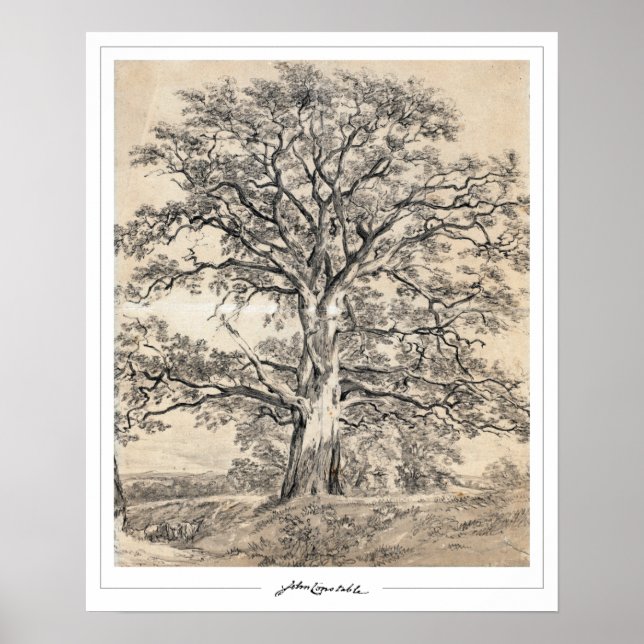 Poster Cartaz de Arte John Constable Zedign #545-2 (Frente)