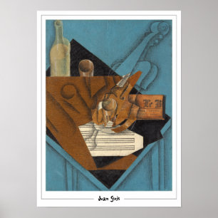 Poster Cartaz de Arte Juan Gris Zedign #218