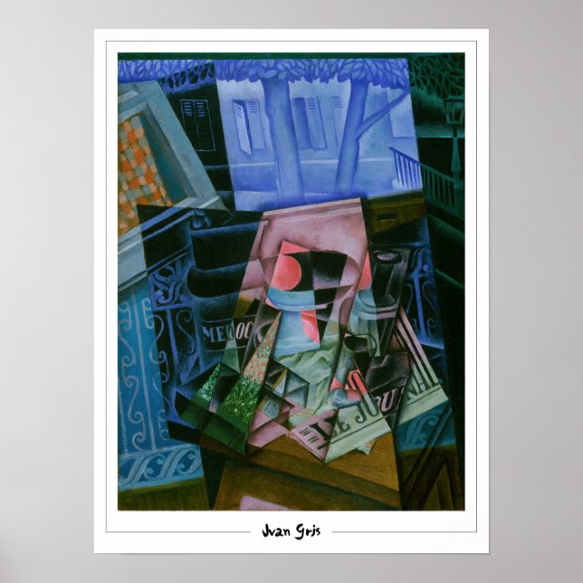 Poster Cartaz de Arte Juan Gris Zedign #219 (Frente)