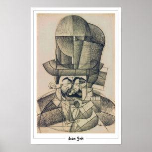Poster Cartaz de Arte Juan Gris Zedign #322