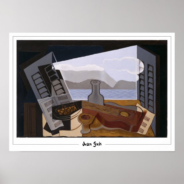 Poster Cartaz de Arte Juan Gris Zedign #65 (Frente)