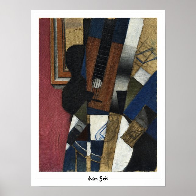 Poster Cartaz de Arte Juan Gris Zedign #67 (Frente)