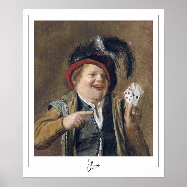 Poster Cartaz de Arte Judith Leyster Zedign #7 (Frente)