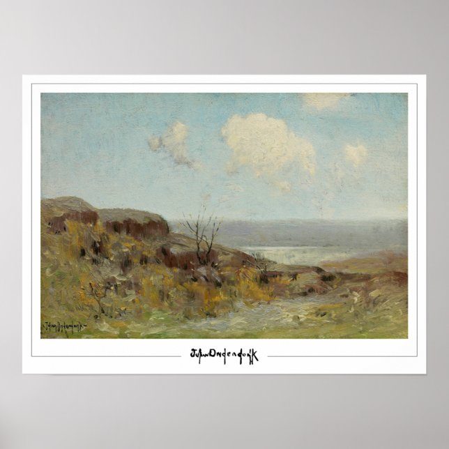 Poster Cartaz de Arte Julian Onderdonk Zedign #31 (Frente)