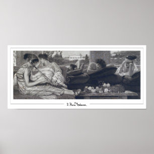 Poster Cartaz de Arte Lawrence Alma-Tadema Zedign #331