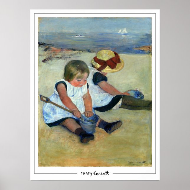 Poster Cartaz de Arte Mary Cassatt Zedign #140 (Frente)