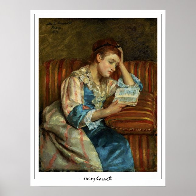 Poster Cartaz de Arte Mary Cassatt Zedign #184 (Frente)