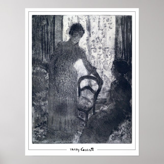 Poster Cartaz de Arte Mary Cassatt Zedign #359 (Frente)