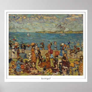 Poster Cartaz de Arte Maurice Prendergast Zedign #615