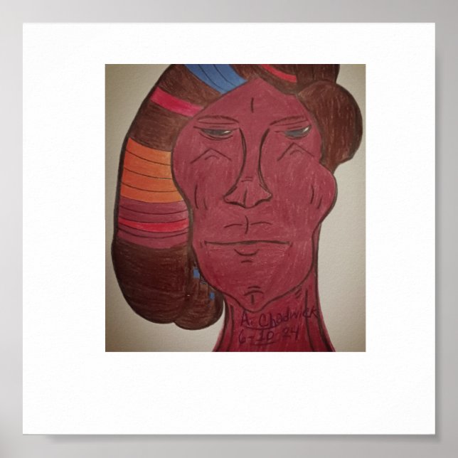 Poster Cartaz de Arte Multiracial (Frente)