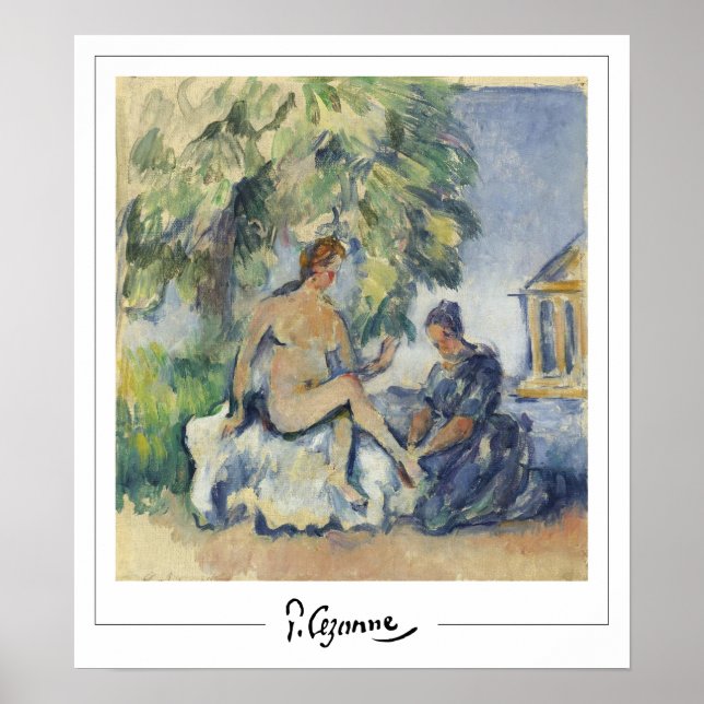 Poster Cartaz de Arte Paul Cézanne Zedign #137 (Frente)