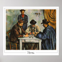 Cartaz de Arte Paul Cézanne Zedign #386